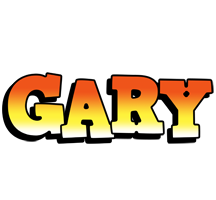 Gary sunset logo