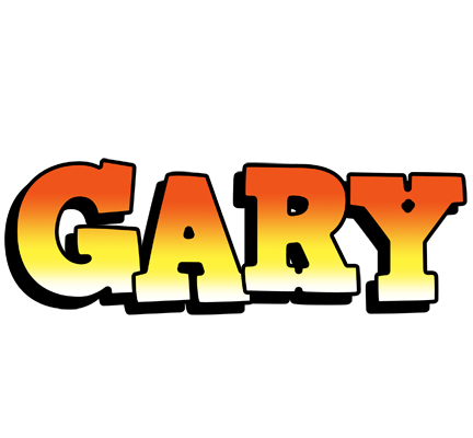 Gary sunset logo