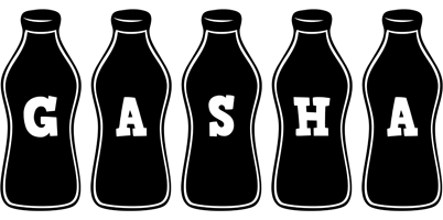 Gasha bottle logo