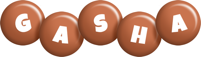 Gasha candy-brown logo