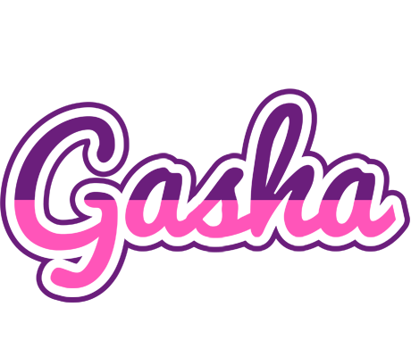 Gasha cheerful logo