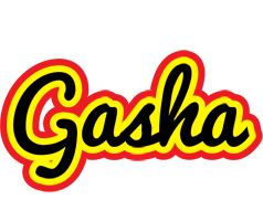 Gasha flaming logo