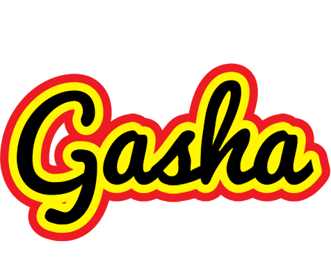 Gasha flaming logo