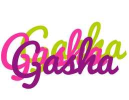 Gasha flowers logo