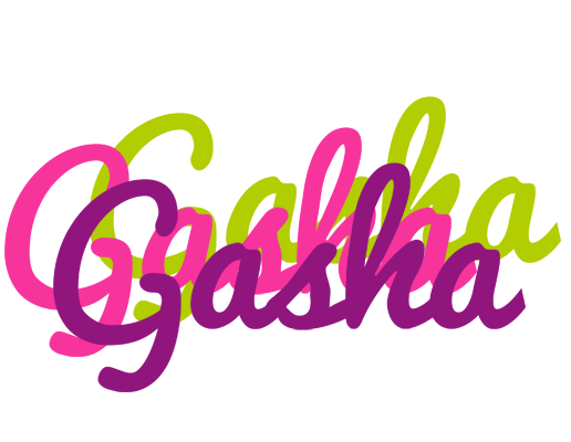 Gasha flowers logo