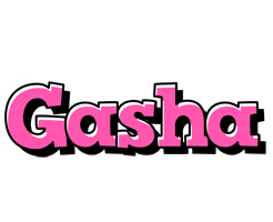 Gasha girlish logo