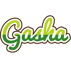 Gasha golfing logo