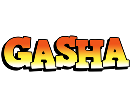 Gasha sunset logo