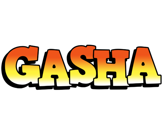 Gasha sunset logo