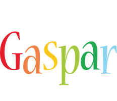 Gaspar birthday logo