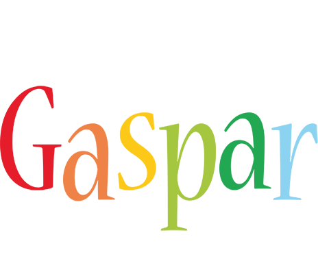 Gaspar birthday logo