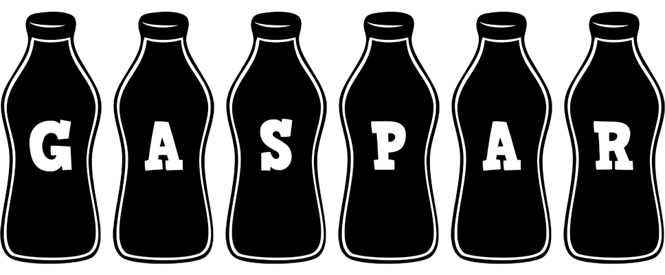 Gaspar bottle logo