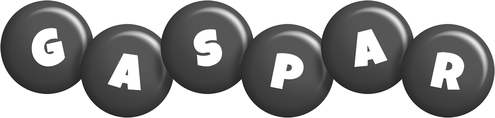 Gaspar candy-black logo