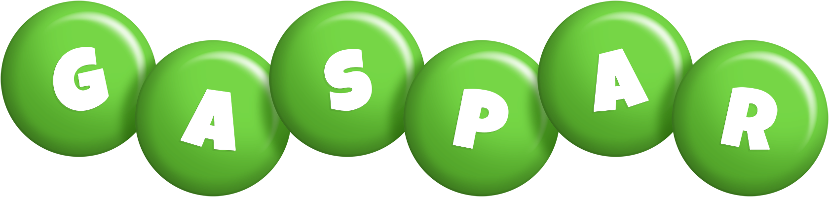 Gaspar candy-green logo