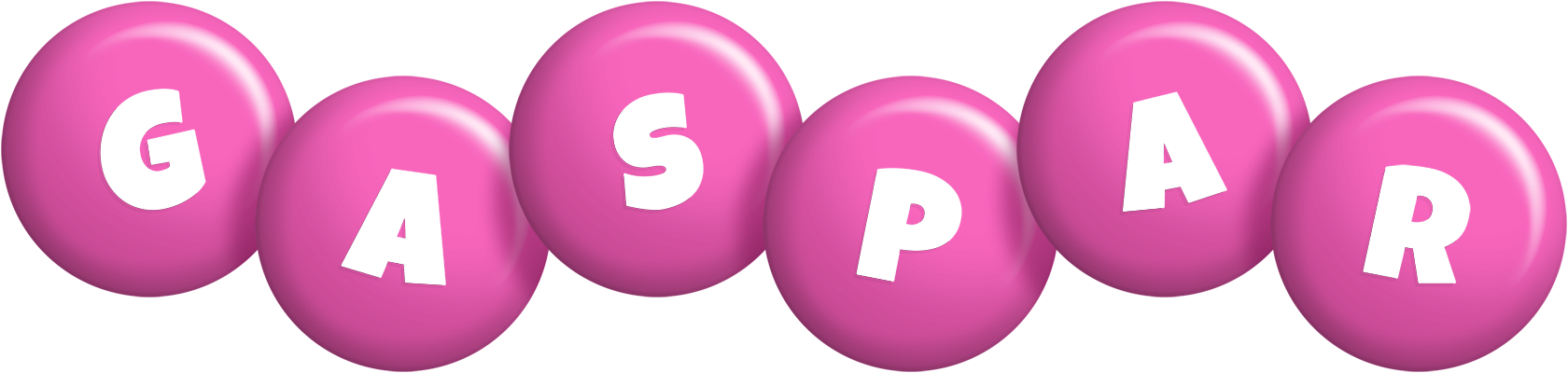Gaspar candy-pink logo
