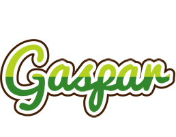 Gaspar golfing logo