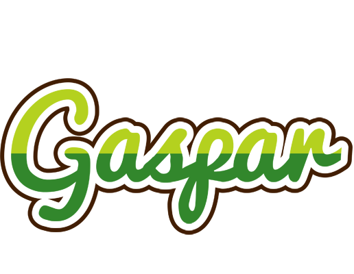 Gaspar golfing logo