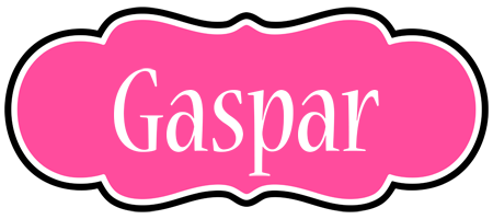 Gaspar invitation logo