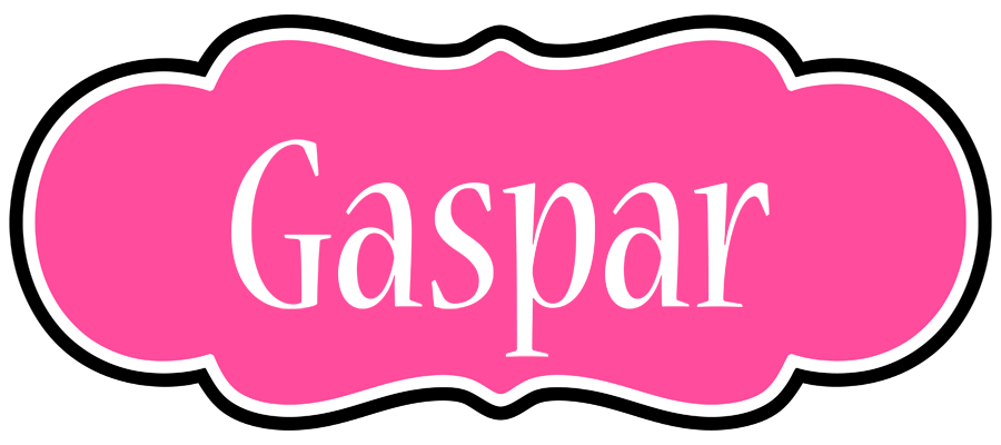 Gaspar invitation logo