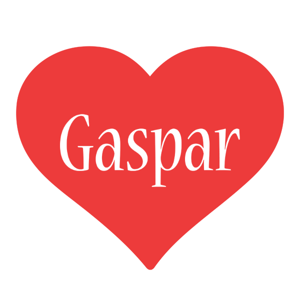 Gaspar love logo