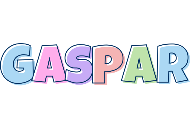 Gaspar pastel logo