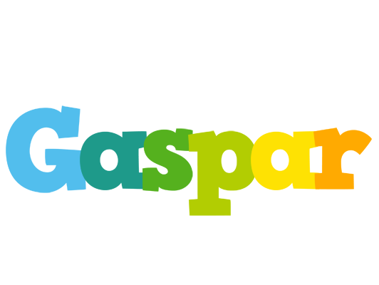 Gaspar rainbows logo