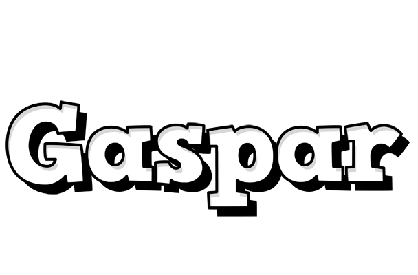 Gaspar snowing logo