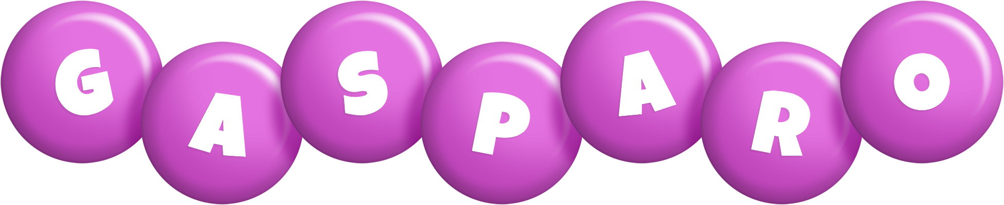 Gasparo candy-purple logo