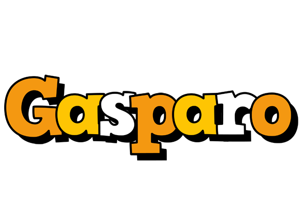 Gasparo cartoon logo