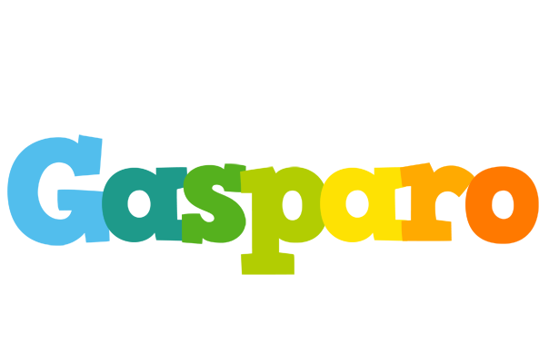Gasparo rainbows logo