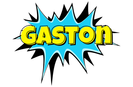 Gaston amazing logo