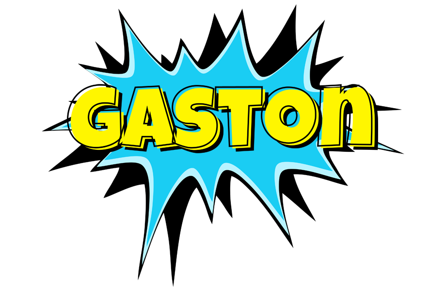 Gaston amazing logo