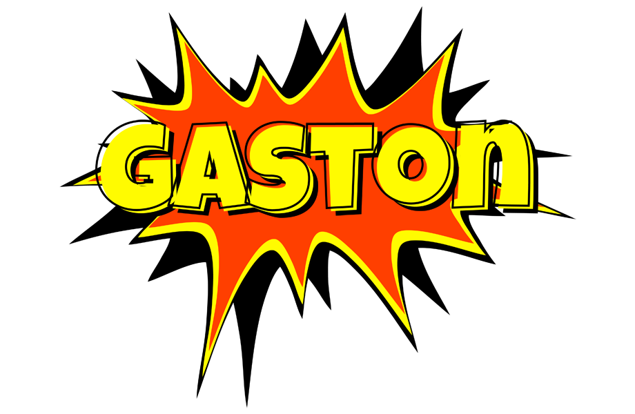 Gaston bazinga logo