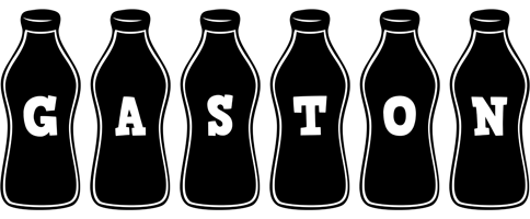 Gaston bottle logo