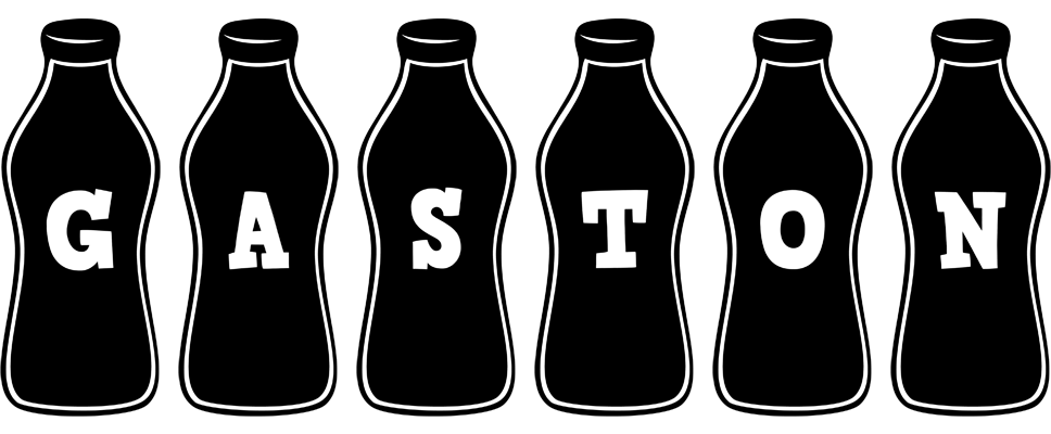 Gaston bottle logo