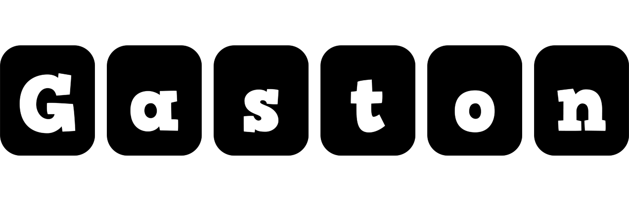 Gaston box logo