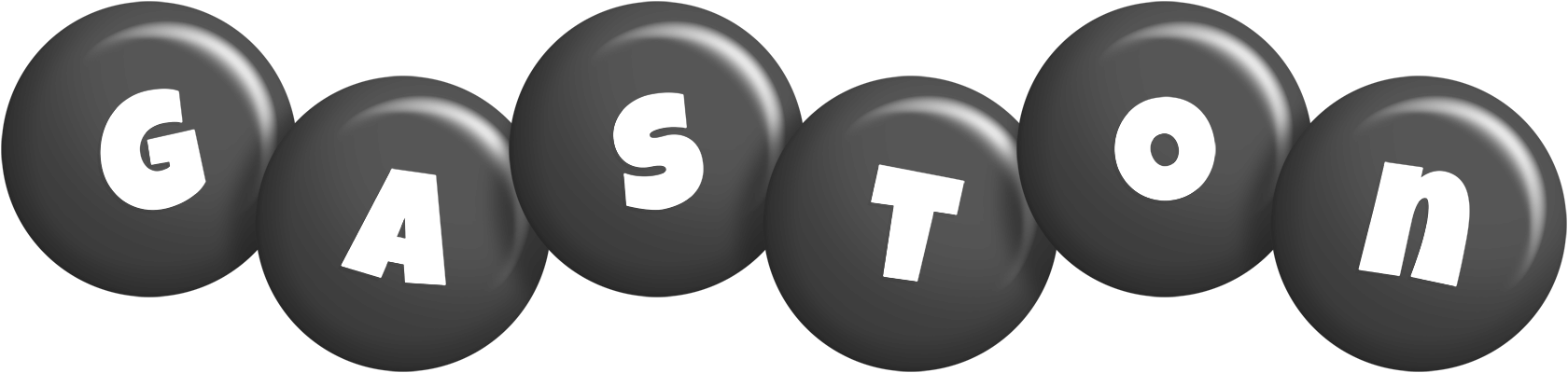 Gaston candy-black logo