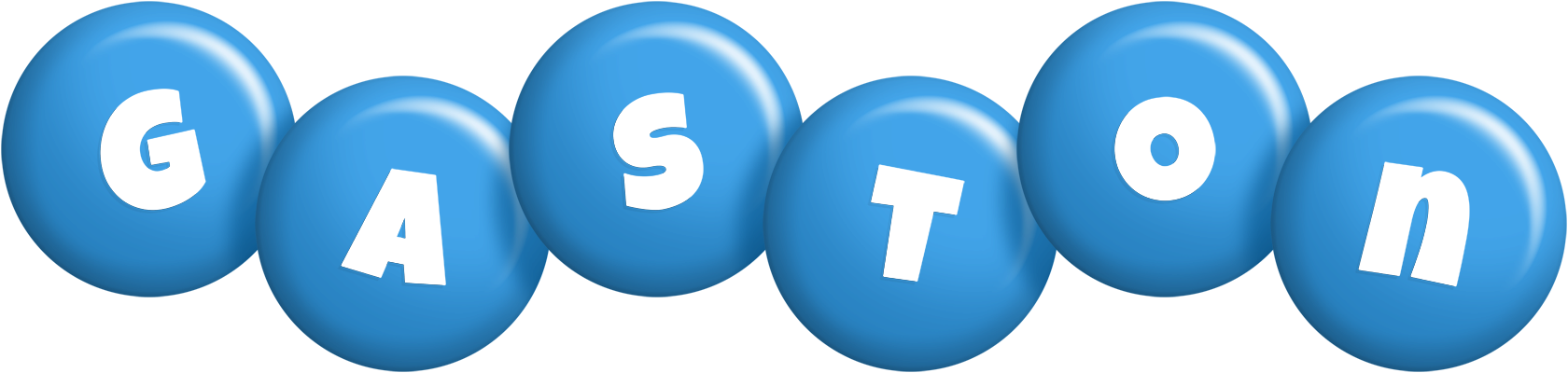 Gaston candy-blue logo