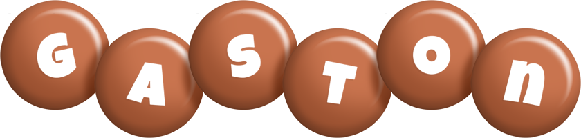 Gaston candy-brown logo