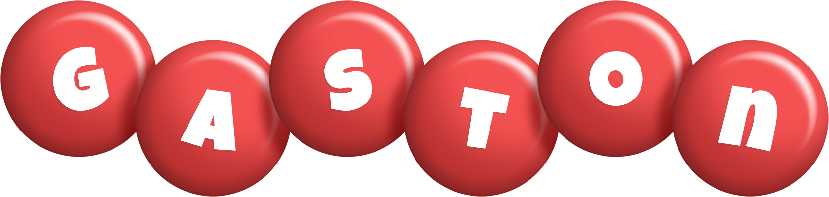 Gaston candy-red logo