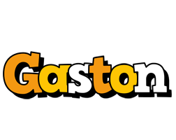 Gaston cartoon logo