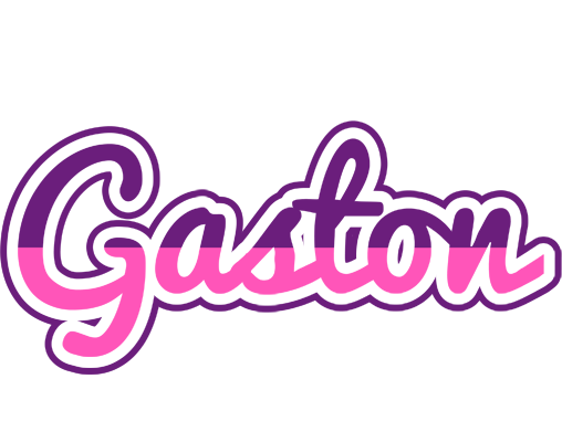 Gaston cheerful logo