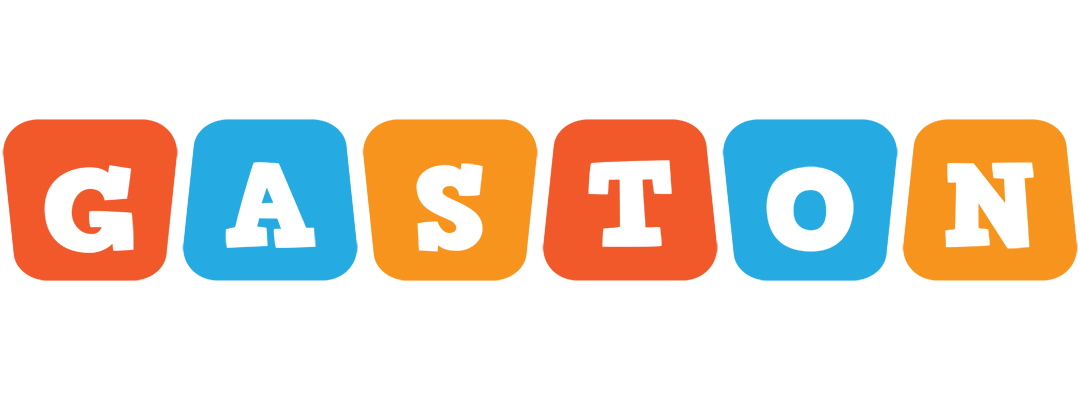 Gaston comics logo