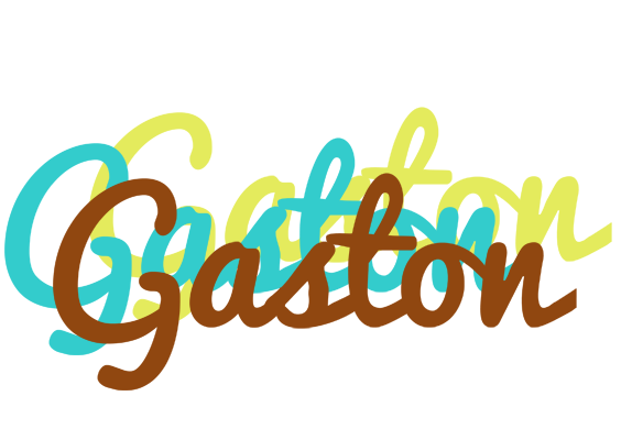 Gaston cupcake logo