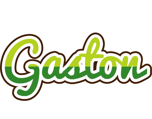 Gaston golfing logo