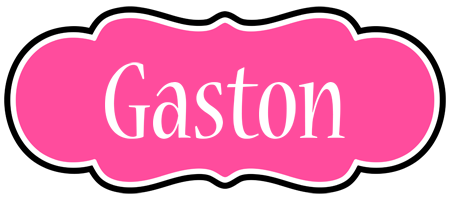 Gaston invitation logo