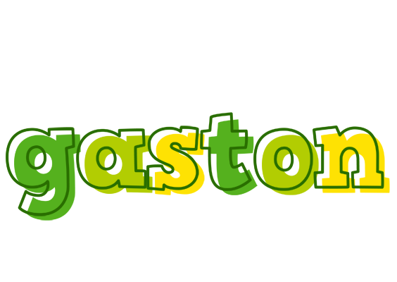 Gaston juice logo