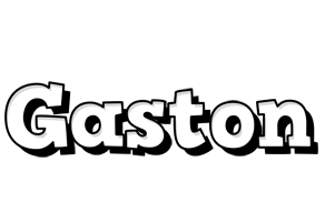 Gaston snowing logo