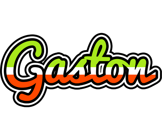 Gaston superfun logo