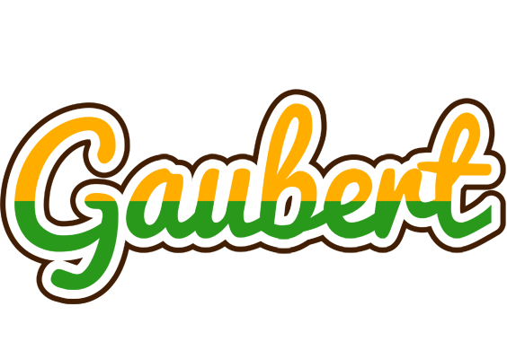 Gaubert banana logo